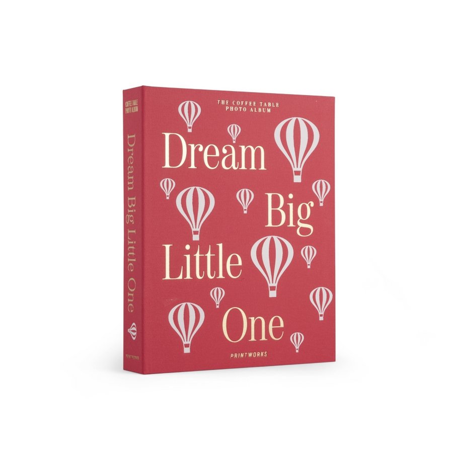 Printworks Fotoalbum Baby - Dream Big Little One - Roze