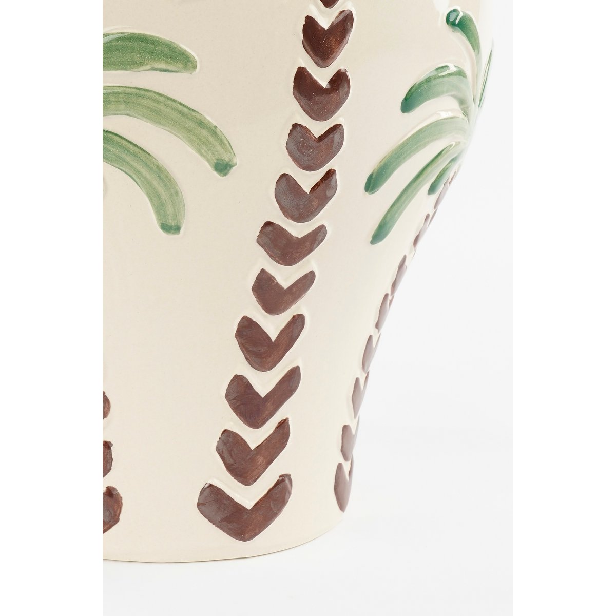 Paradiso Vaas - H32 x Ø26 cm - Keramiek - Off-white