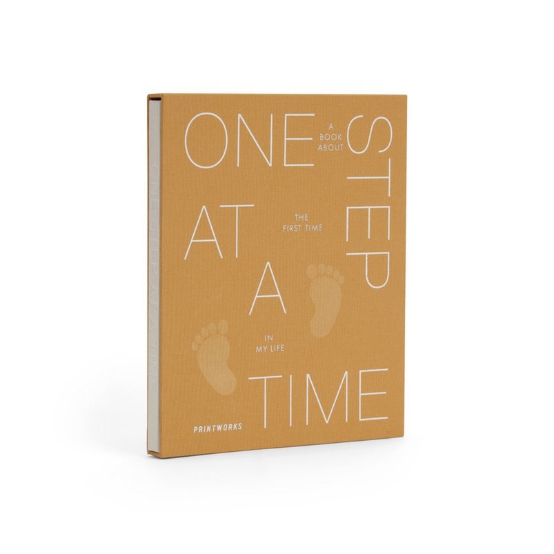 Printworks Fill-in Books - One Step at a Time - Baby Invulboek