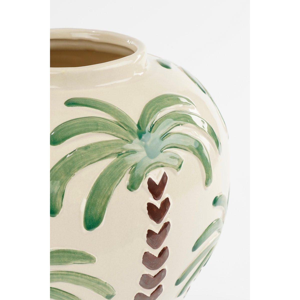 Paradiso Vaas - H32 x Ø26 cm - Keramiek - Off-white