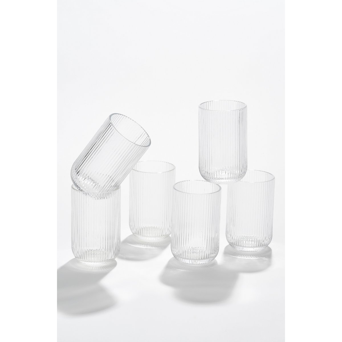 Merlot Drinkglas - Set van 6 - 400 ml - Glas - Transparant