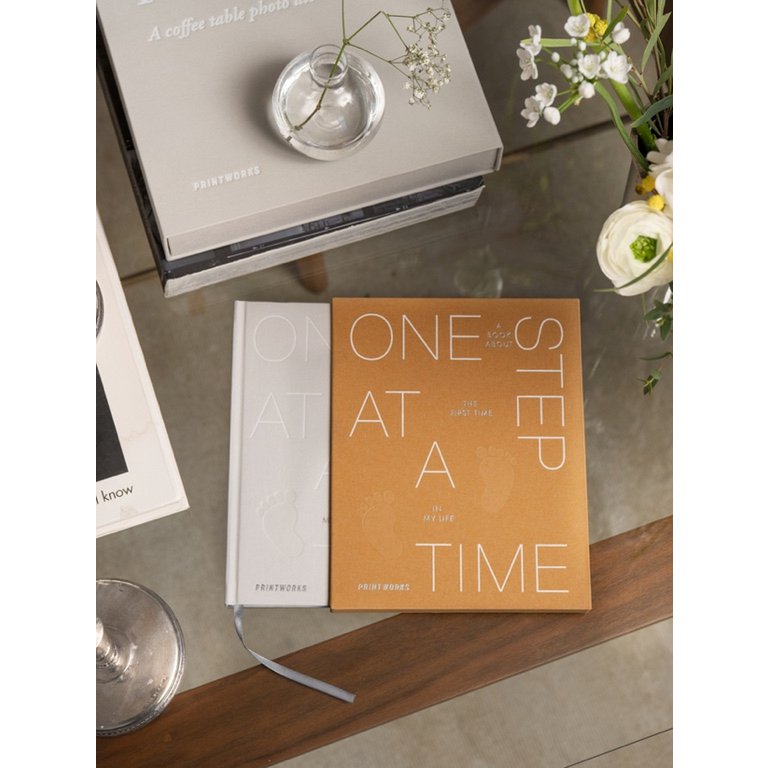 Printworks Fill-in Books - One Step at a Time - Baby Invulboek