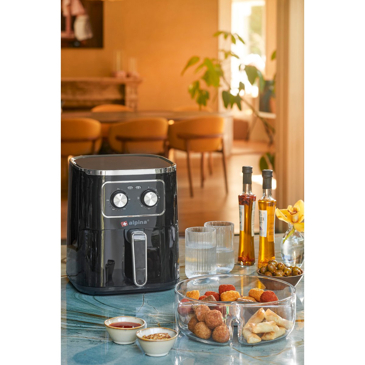Merlot Drinkglas - Set van 6 - 400 ml - Glas - Transparant