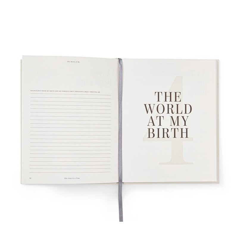 Printworks Fill-in Books - One Step at a Time - Baby Invulboek