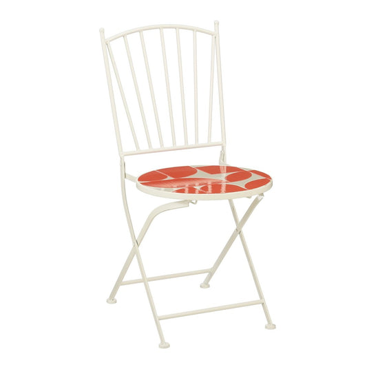Bologna Bistrostoel - L40 x B51 x H87 cm - Metaal - Rood