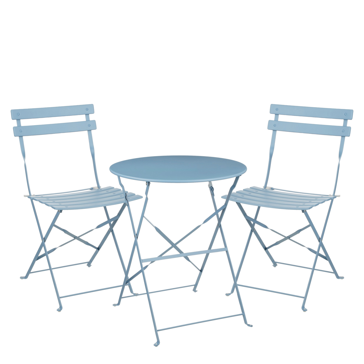 Laurence Bistroset - Set van 3 - Metaal - Lichtblauw