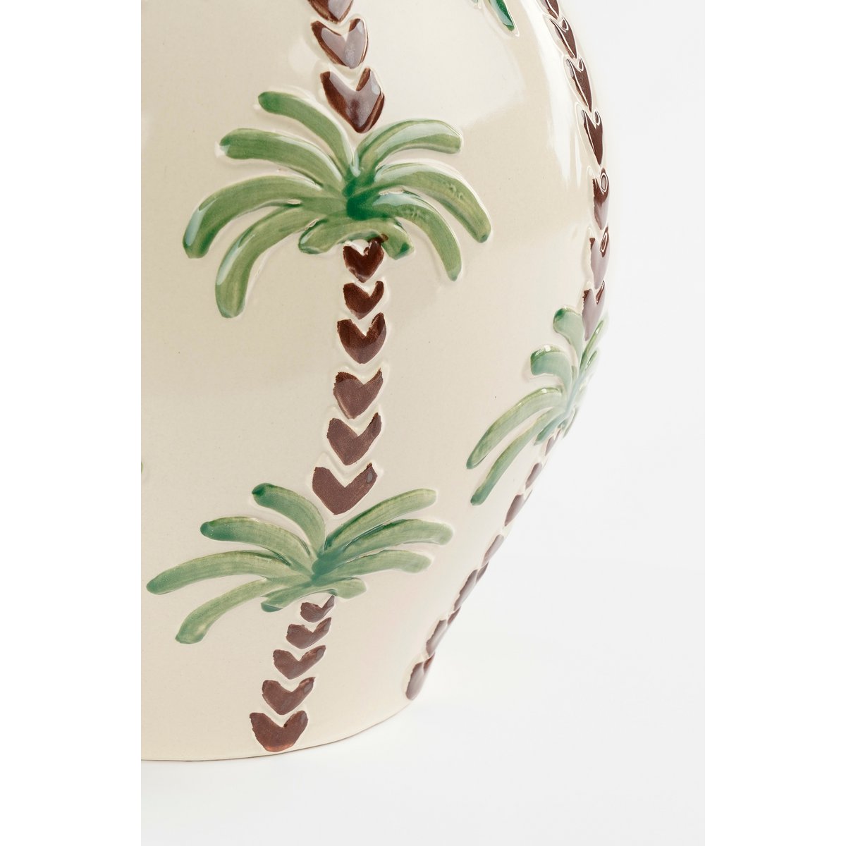 Paradiso Vaas - H28 x Ø28 cm - Keramiek - Off-white