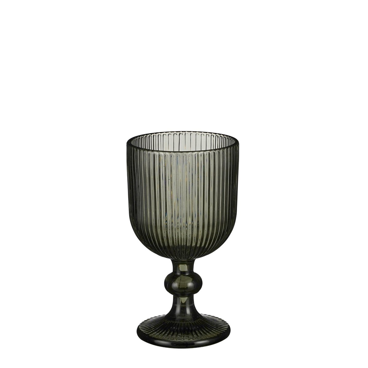 Merlot Wijnglas - Set van 6 - 250 ml - Glas - Grijs