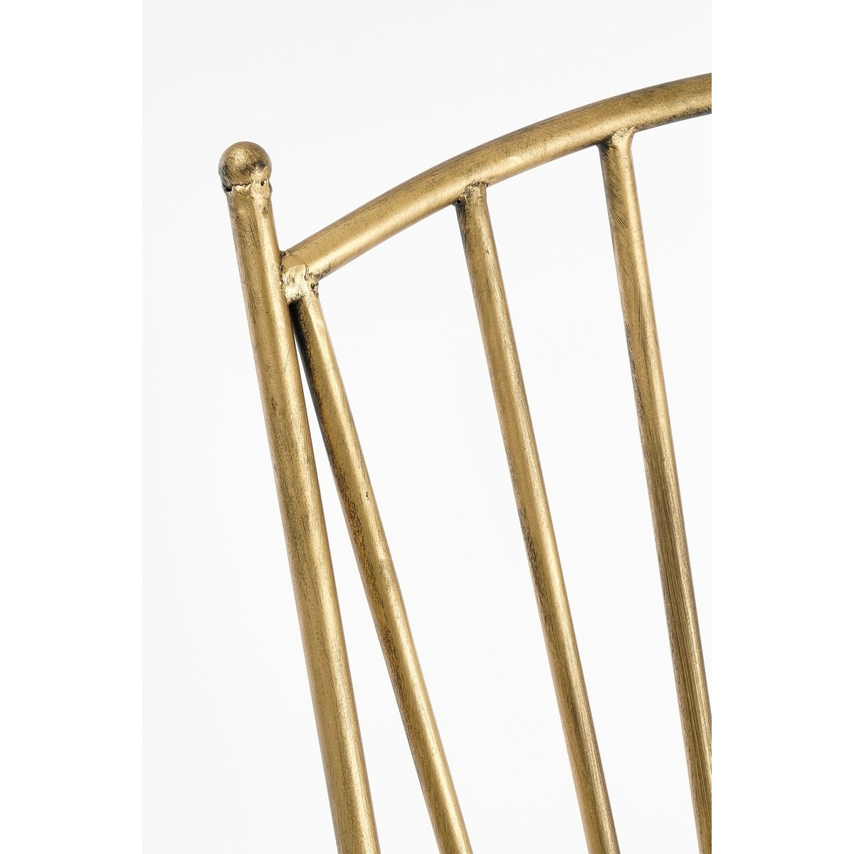 Alanza Bistrostoel - L40 x B51 x H87 cm - Metaal - Groen