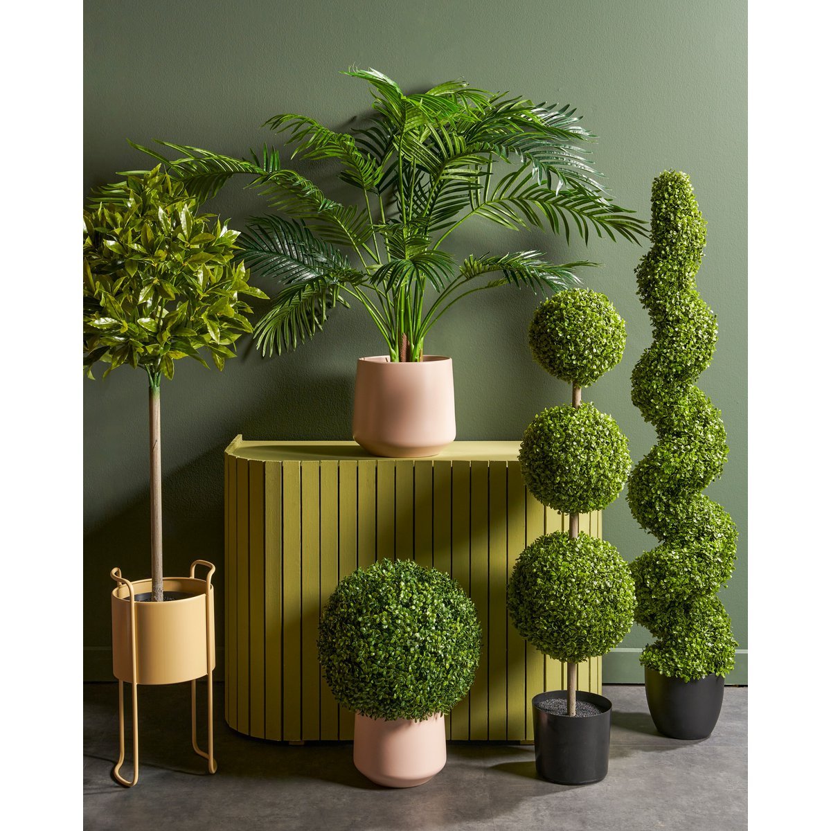 Laurierboom Kunstplant - H120 x Ø40 cm - Groen
