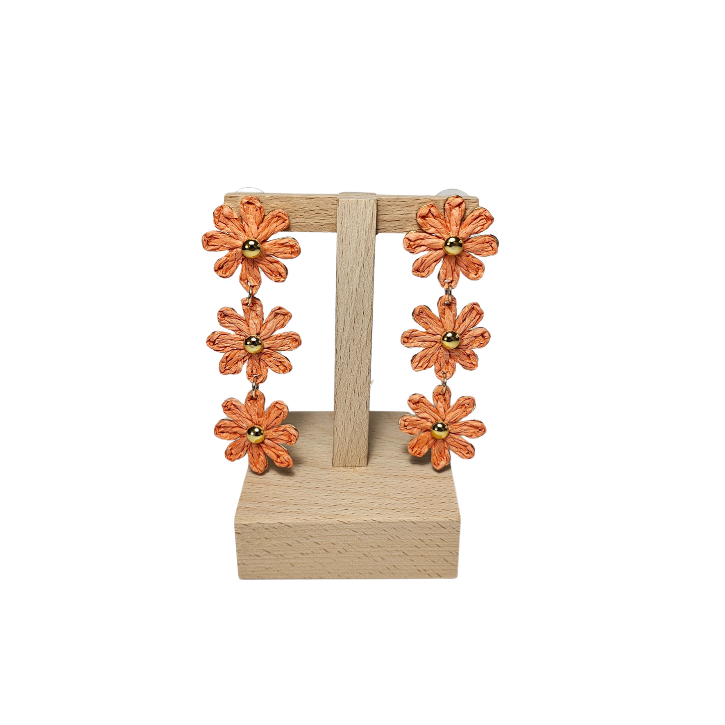 Oorsteker lang bloemen