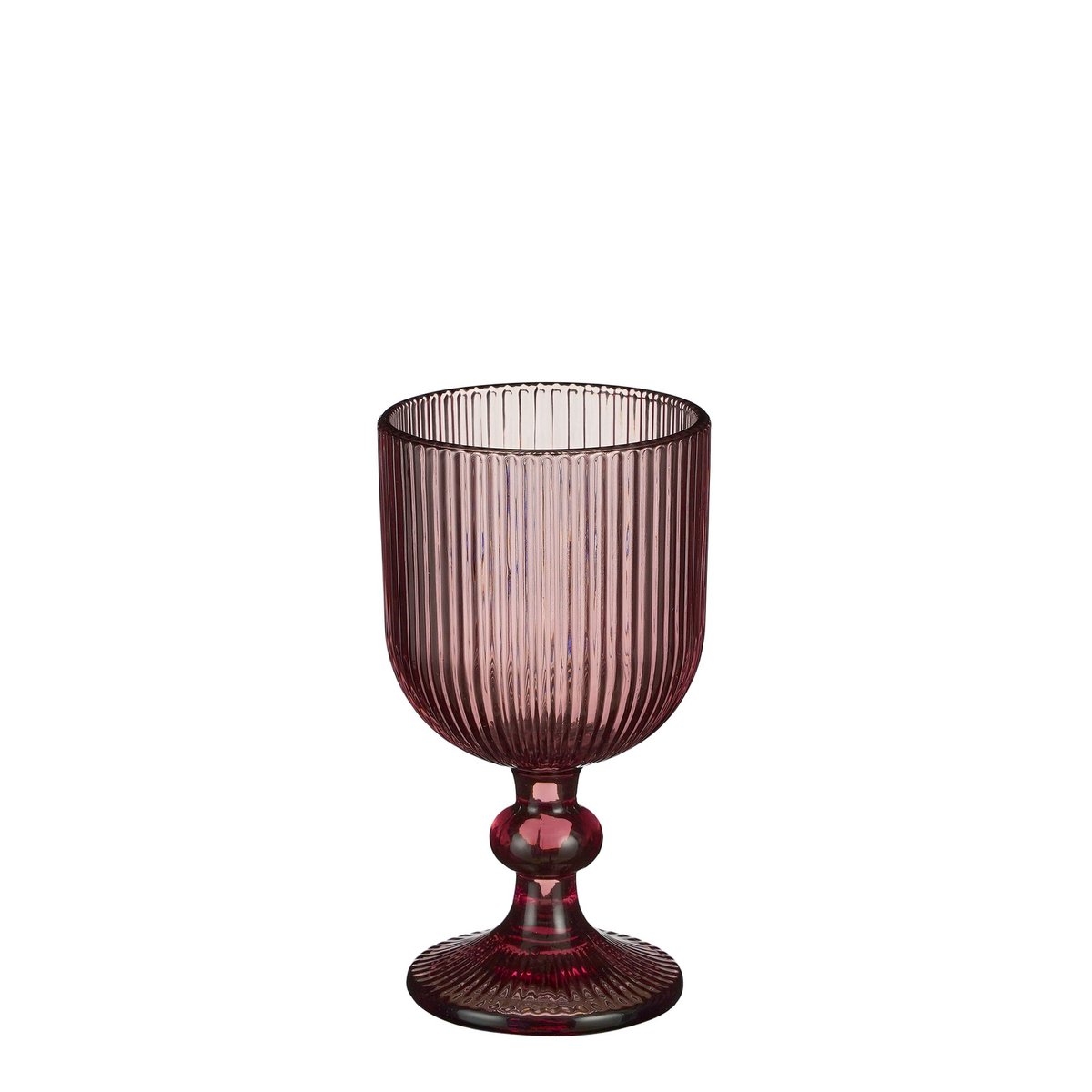 Merlot Wijnglas- Set van 6 - 250 ml - Glas - Paars