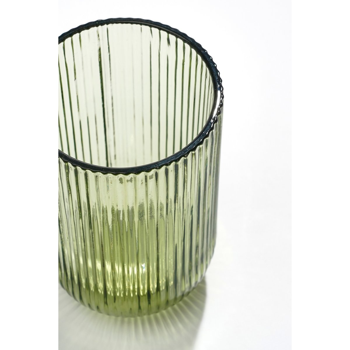 Merlot Drinkglas - Set van 6 - 400 ml - Glas - Lichtgroen