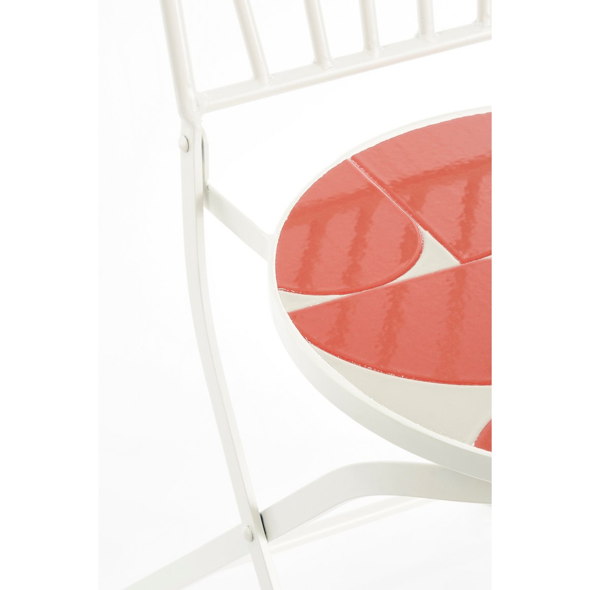 Bologna Bistrostoel - L40 x B51 x H87 cm - Metaal - Rood