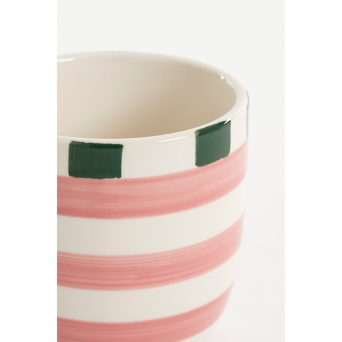 Bliss Serviesset - 6-delig - Steengoed - Roze, Geel, Groen