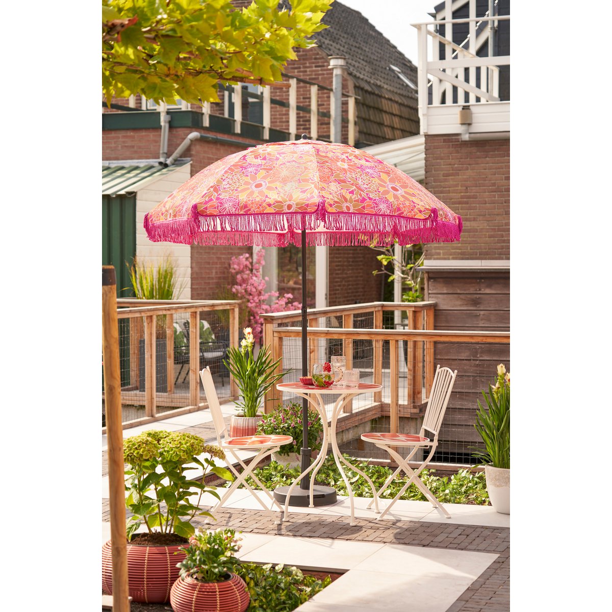Bologna Bistrostoel - L40 x B51 x H87 cm - Metaal - Rood