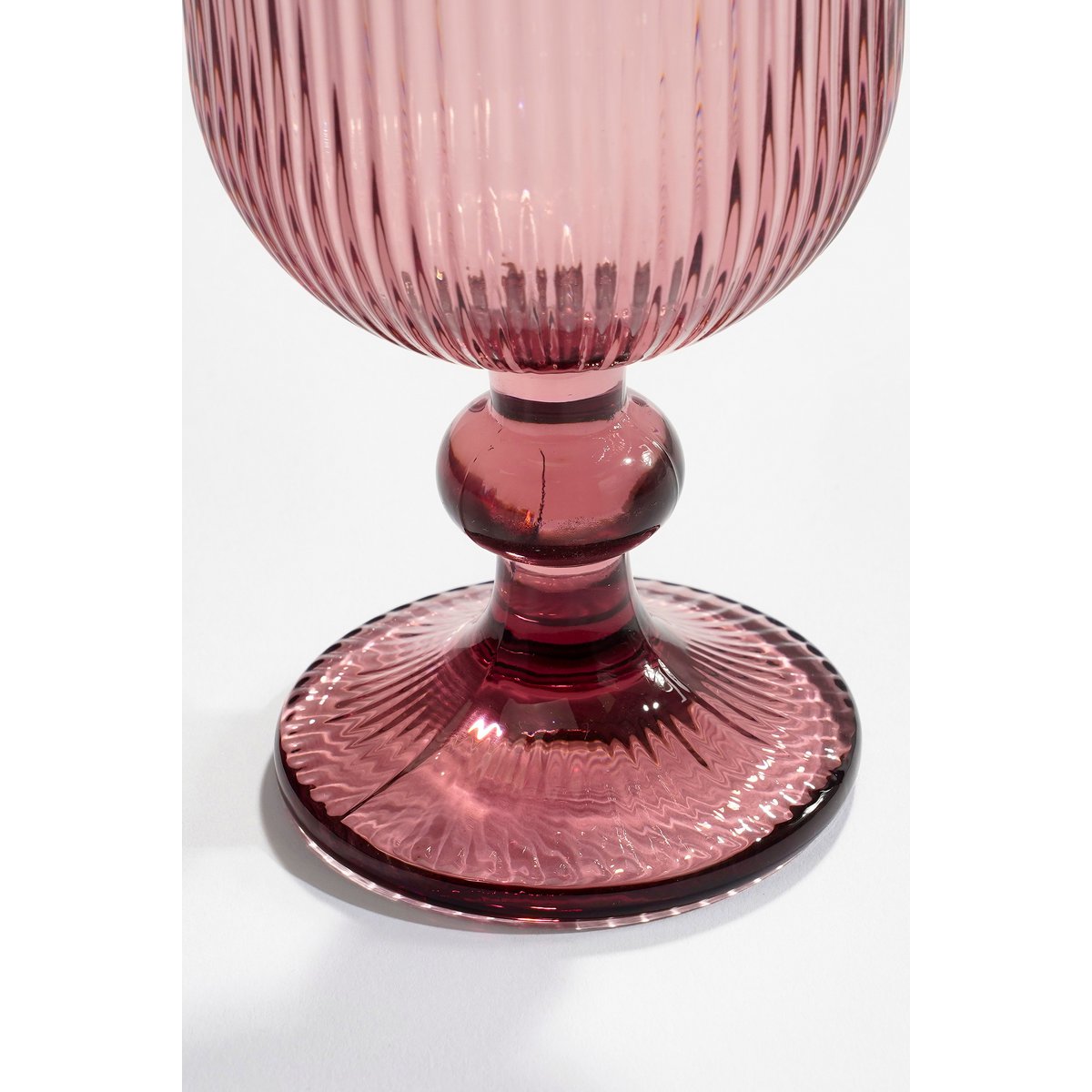 Merlot Wijnglas- Set van 6 - 250 ml - Glas - Paars