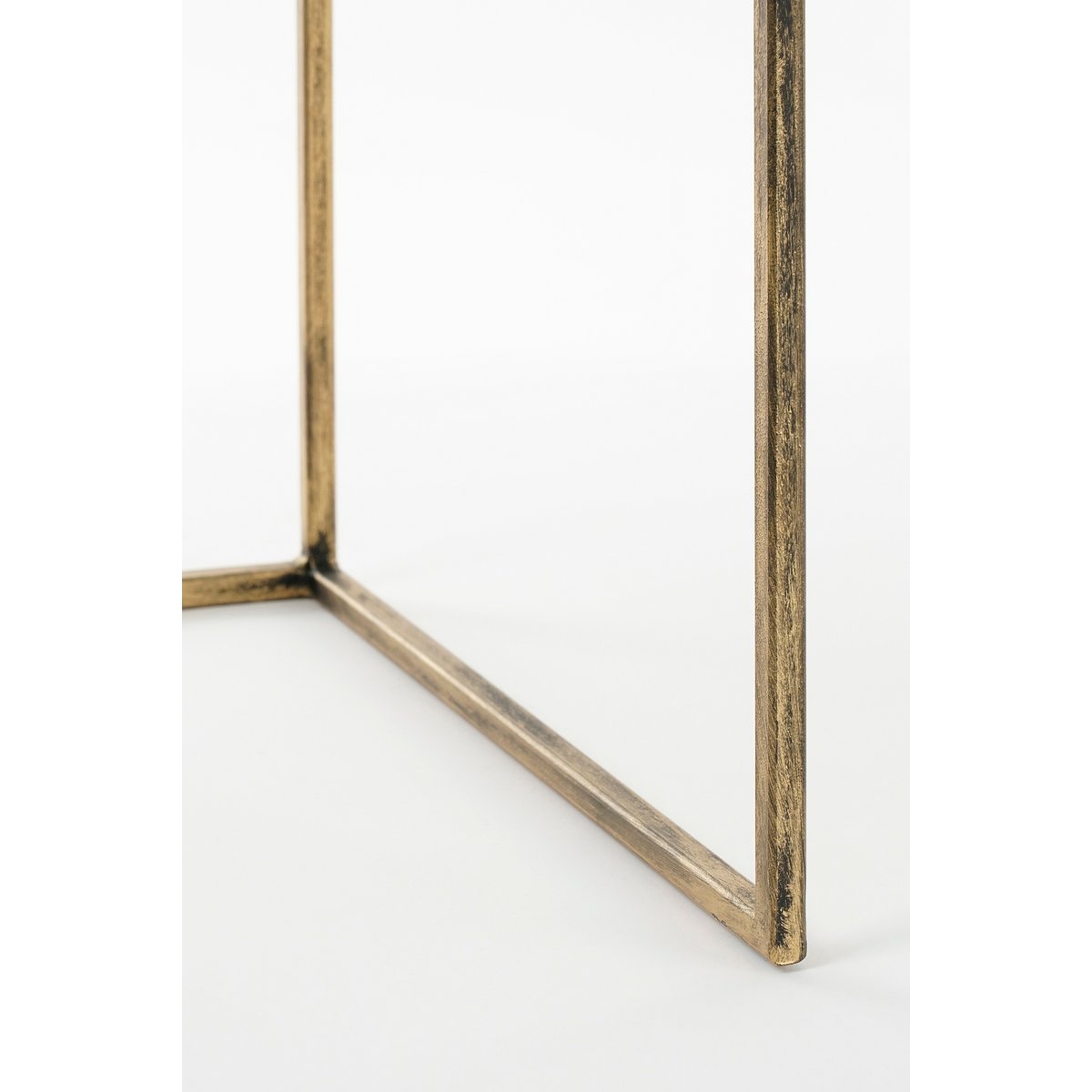 Alanza Bijzettafel Buiten - Set van 2 - L38 x B38 x H48 cm - Metaal - Groen